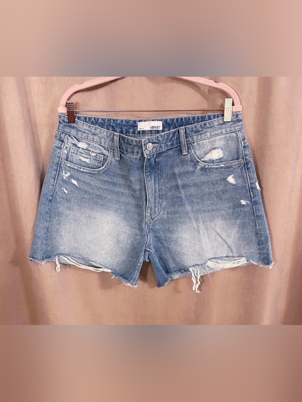 VERVET DENIM SHORTS